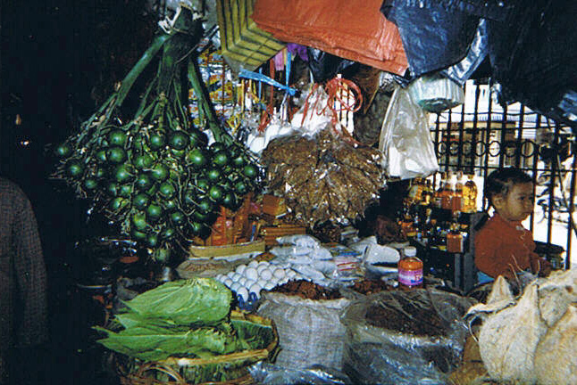Betelnüsse auf einem Markt in Battambang, Kambodscha Betelnüsse auf einem Markt in Battambang, Kambodscha