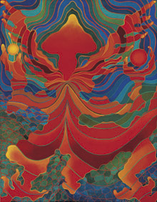 Nana Nauwald: Der Schamane (90x70 cm) Nana Nauwald: Der Schamane (90x70 cm)